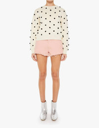 Mother - Pompom Crewneck Sweater