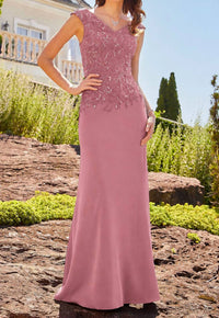 Morilee - Sleeveless V-neck Gown