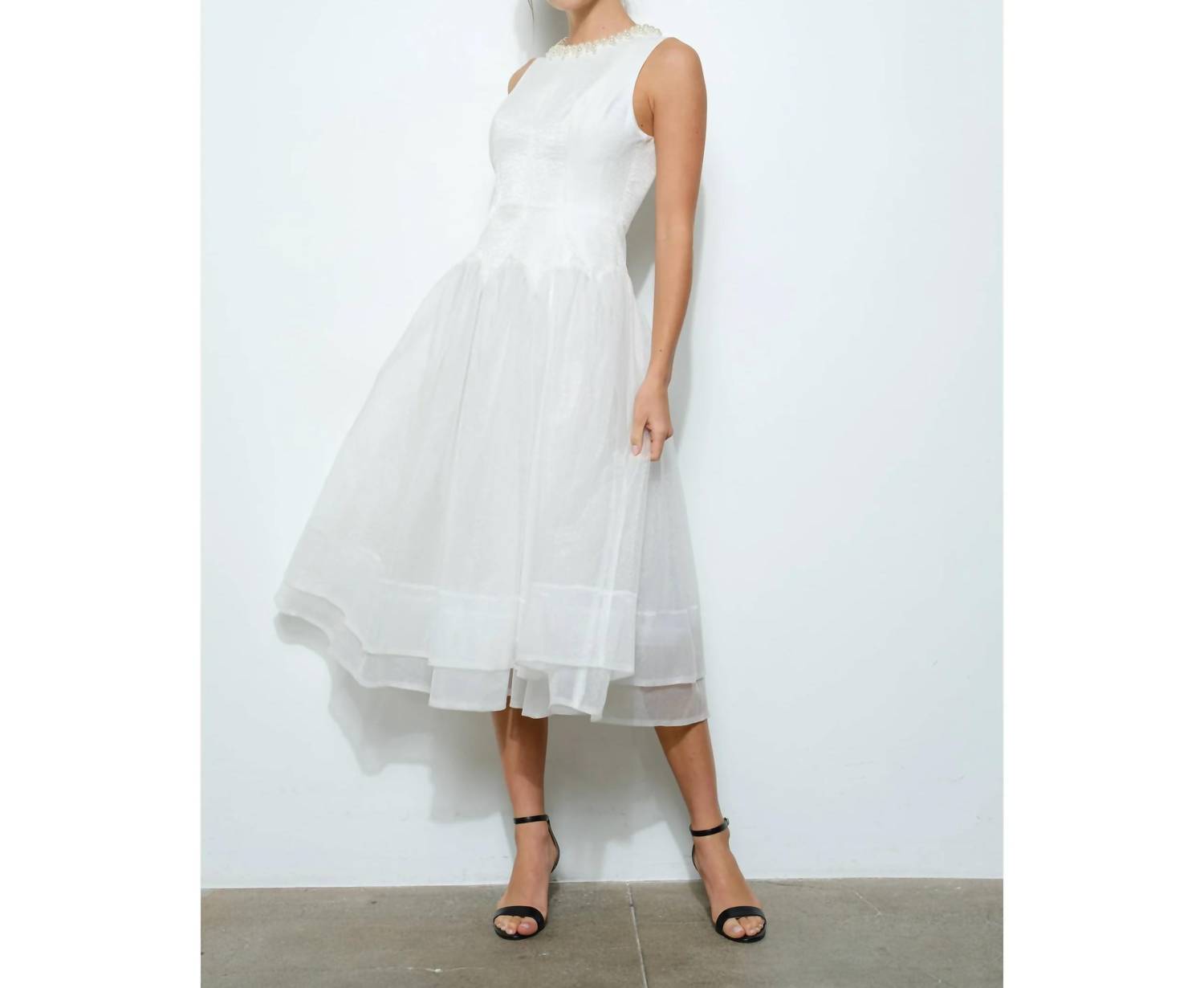 Ina Fashion - Heirloom Tulle Midi Dress