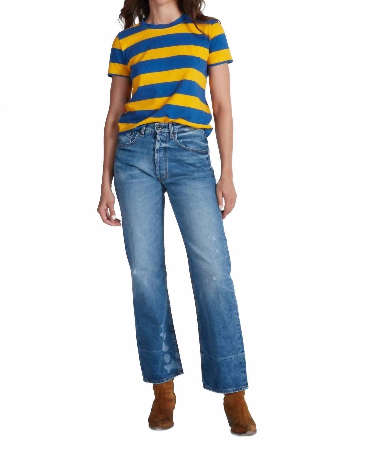 Askk Ny - Crew Neck Stripe Tee