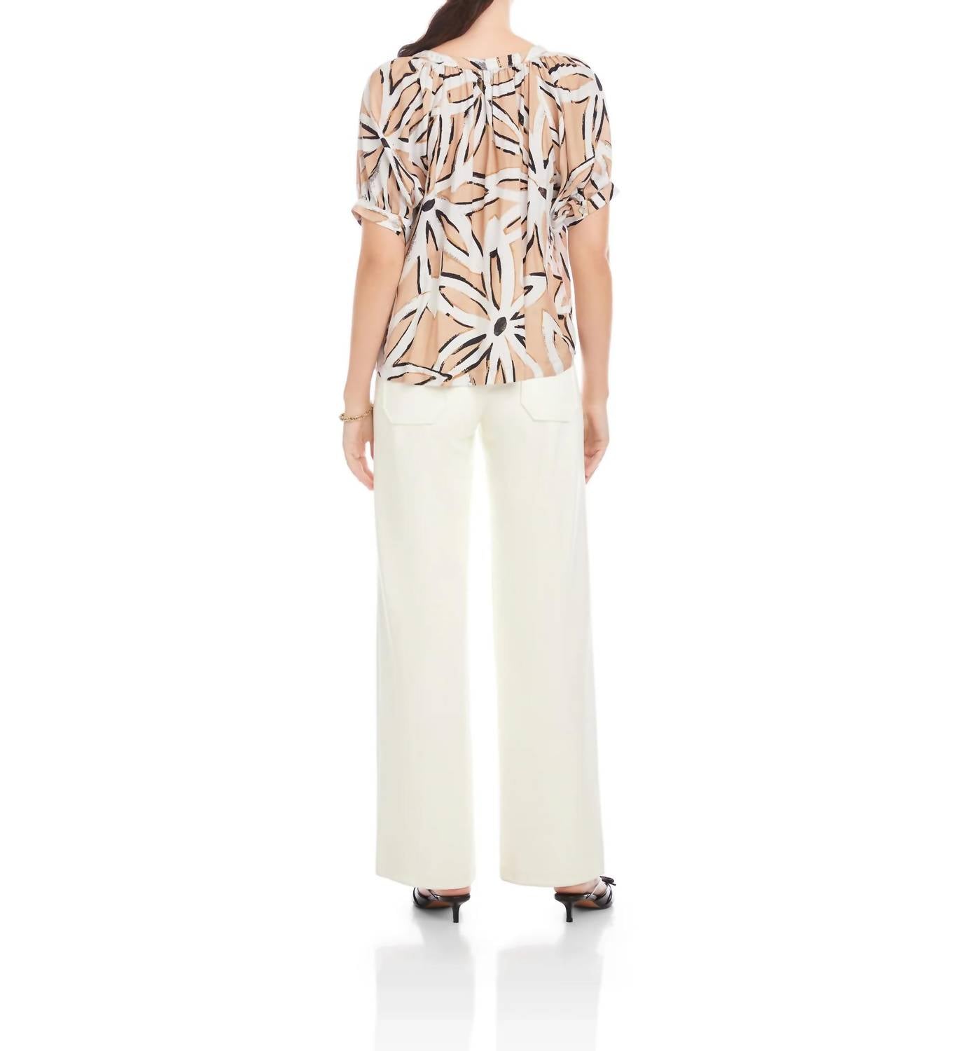 Fifteen Twenty - Sam Short Sleeve Button Up Top