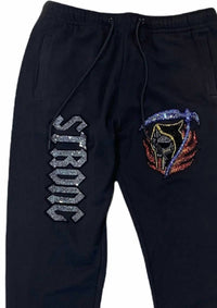 Roku Studio - Men's Rhinestone Strong Sweatpants