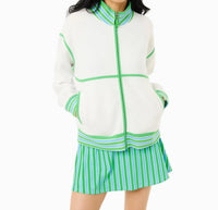 Addison Bay - Midweight Double Pique Billie Full Zip Sweatshirt