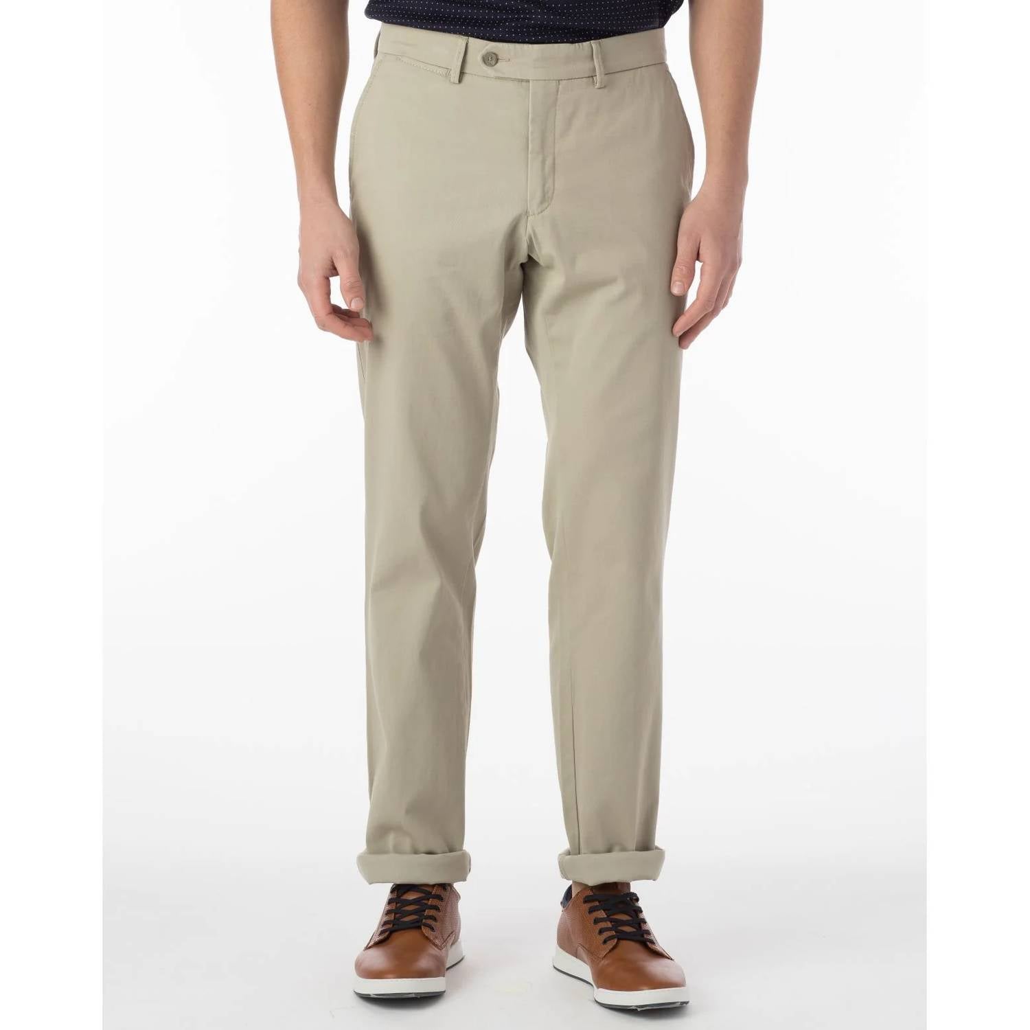 Ballin - Perma Color Pima Twill Khaki Pants - Atwater Modern Fit