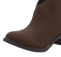 Charleston Shoe Co. - Women's Barcelona Herringbone Boots