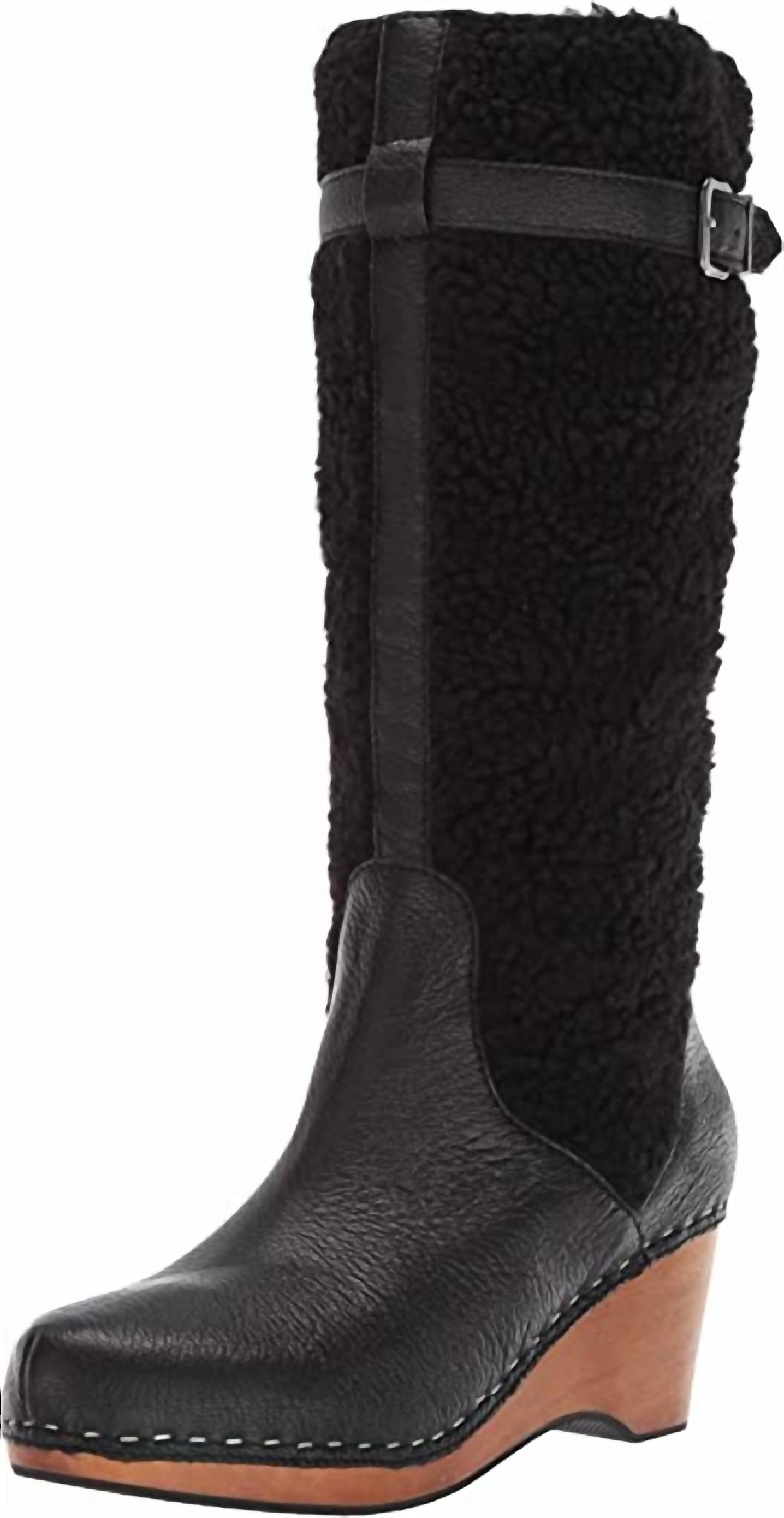 Kelsi Dagger - Women's Jagger Zipper Clog Wood Heel Boot