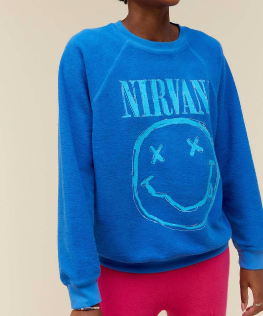 Daydreamer - Nirvana Smiley Reversed Sweatshirt