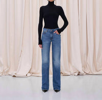 Haikure Star Denim Jean in authentic dark wash - women's jeans