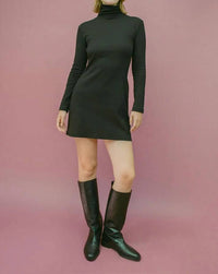 Gil Rodriguez - Bellevue Turtleneck Long Sleeve Mini Dress