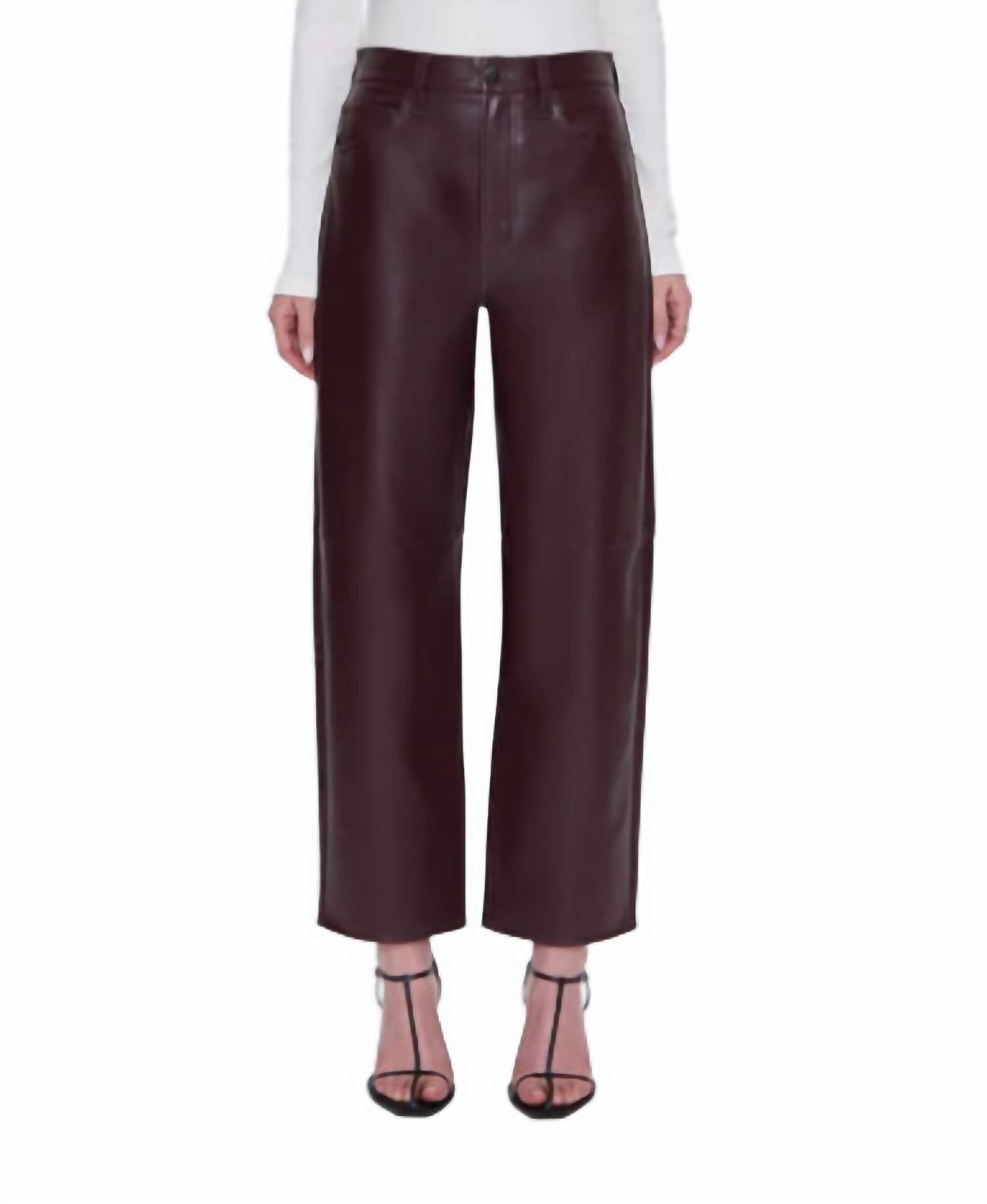 Pistola - Jett High Rise Bowed Straight Pant