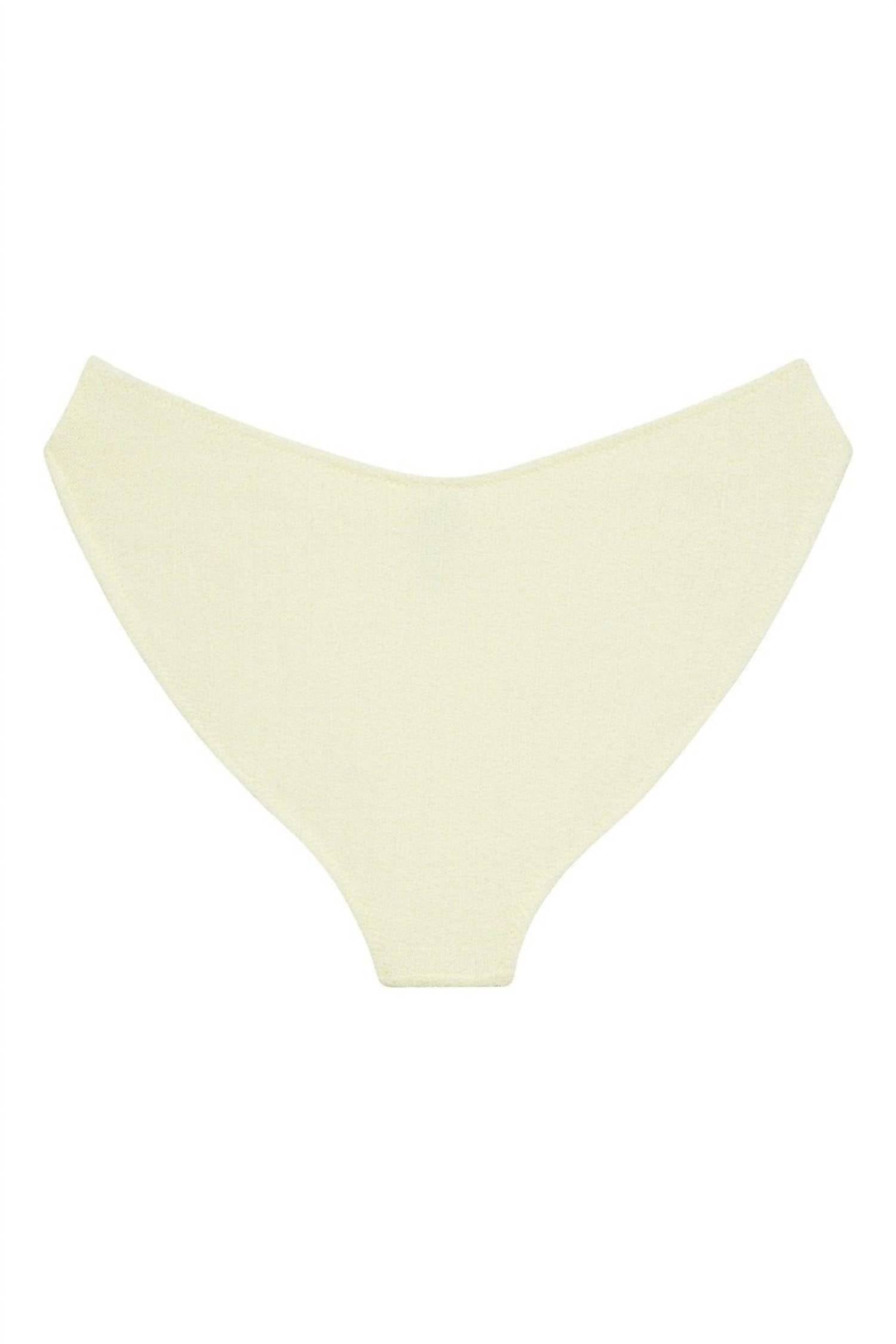 Montce - Women's Added Coverage Lulu Zig-zag Stitch Bikini Bottom