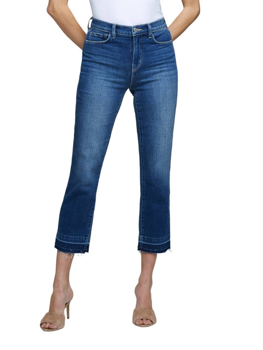 L'Agence - HARRIS HIGH RISE CROP CIGARETTE JEAN