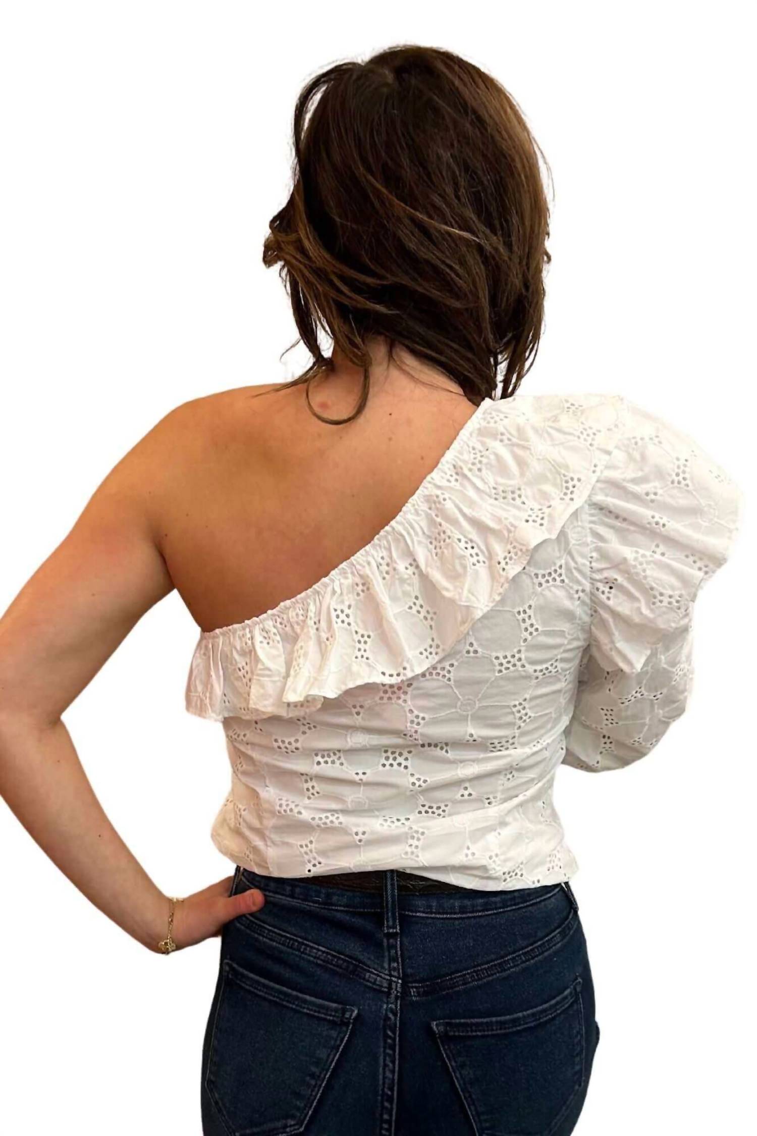Custommade - Saddy One shoulder Top