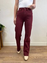 Mica Denim - High Rise Wide Leg Jeans