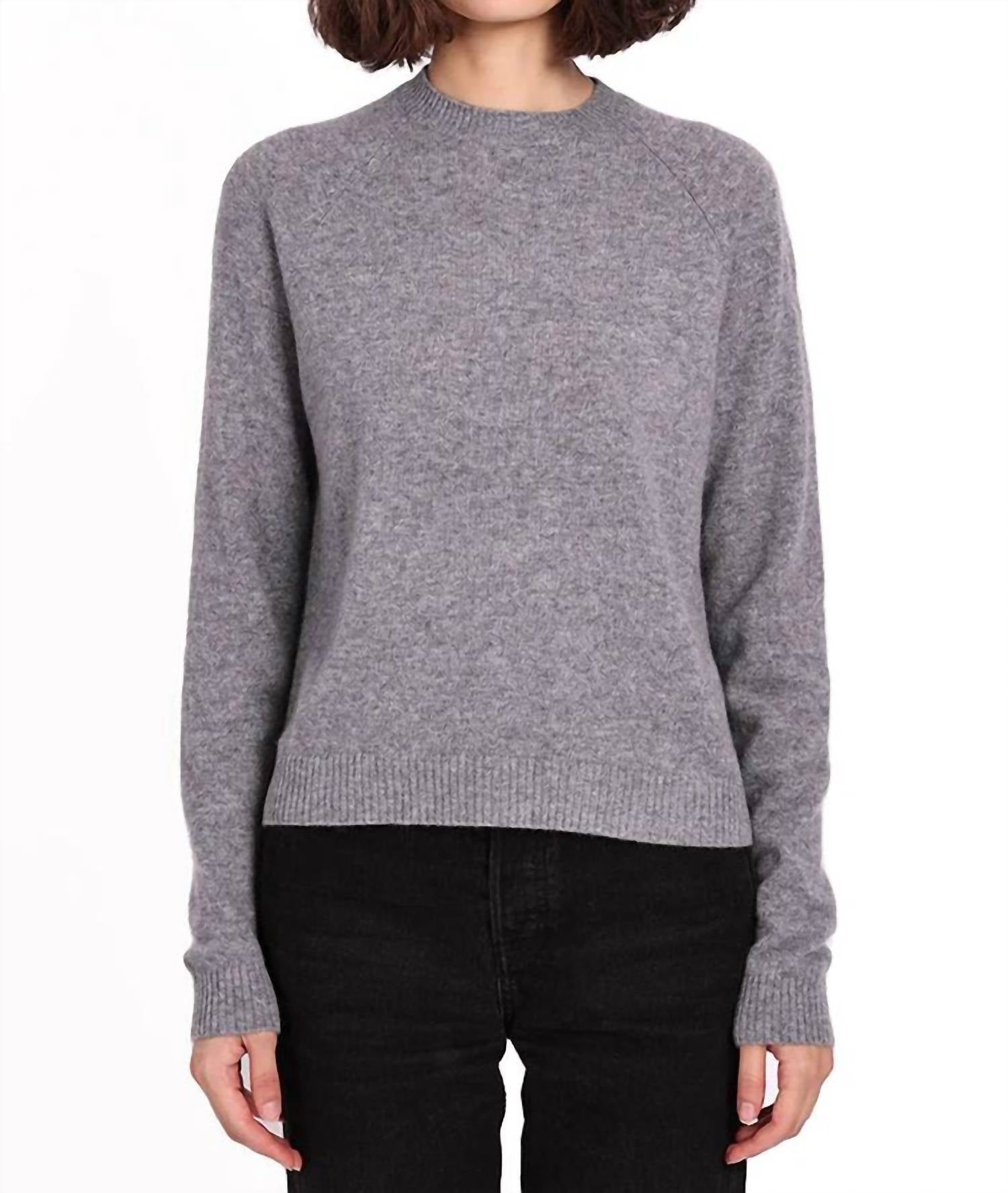Minnie Rose - Shrunken Crew Sweater