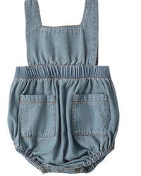Rylee + Cru - Kid's Denim Romper