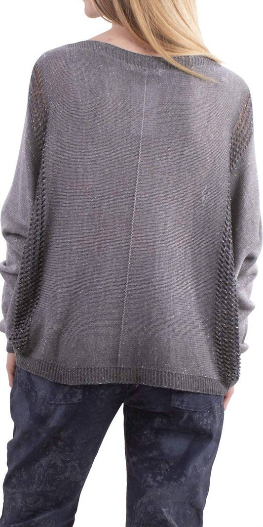 Gigi Moda - Vena Scoop Neck Sweater