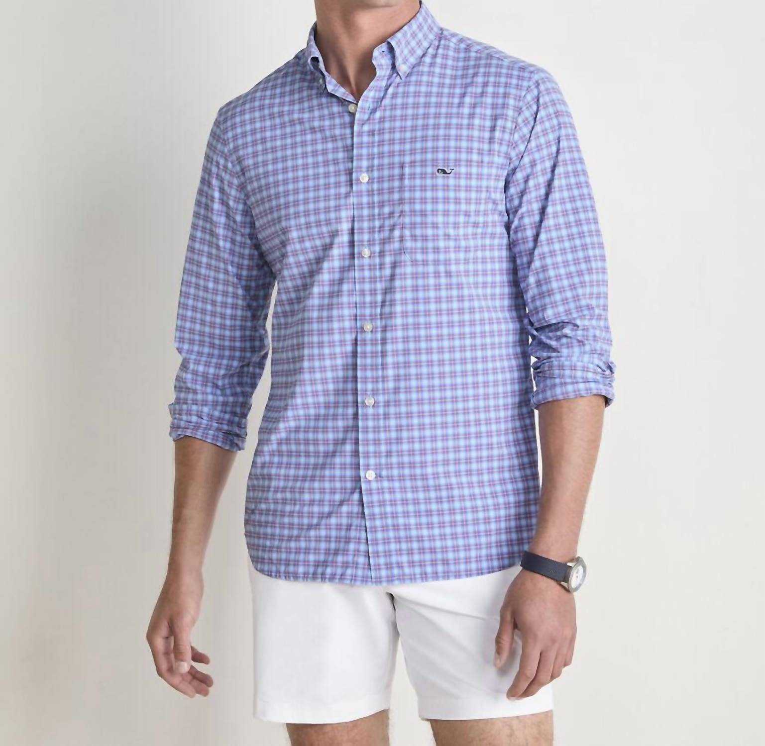 Vineyard Vines - Cobia Check Featherweight Performance Shirt