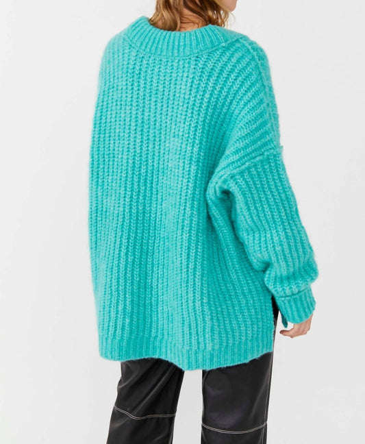 Free People - Blue Bell V-neck Sweater