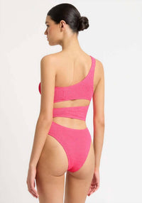 Bond-Eye - Rico Cutout One Shoulder One-piece Swimsuit