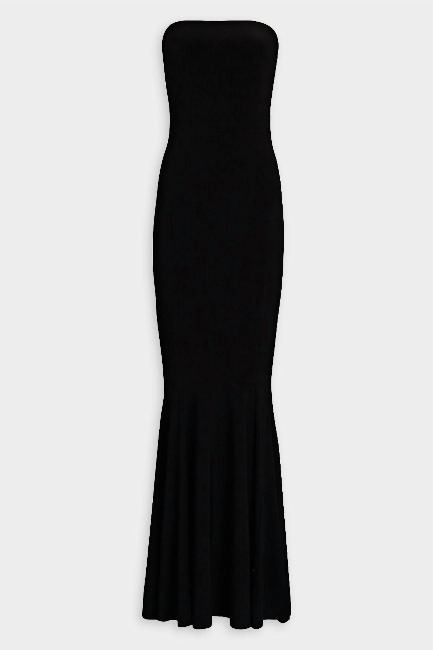 Norma Kamali - Strapless Fishtail Gown
