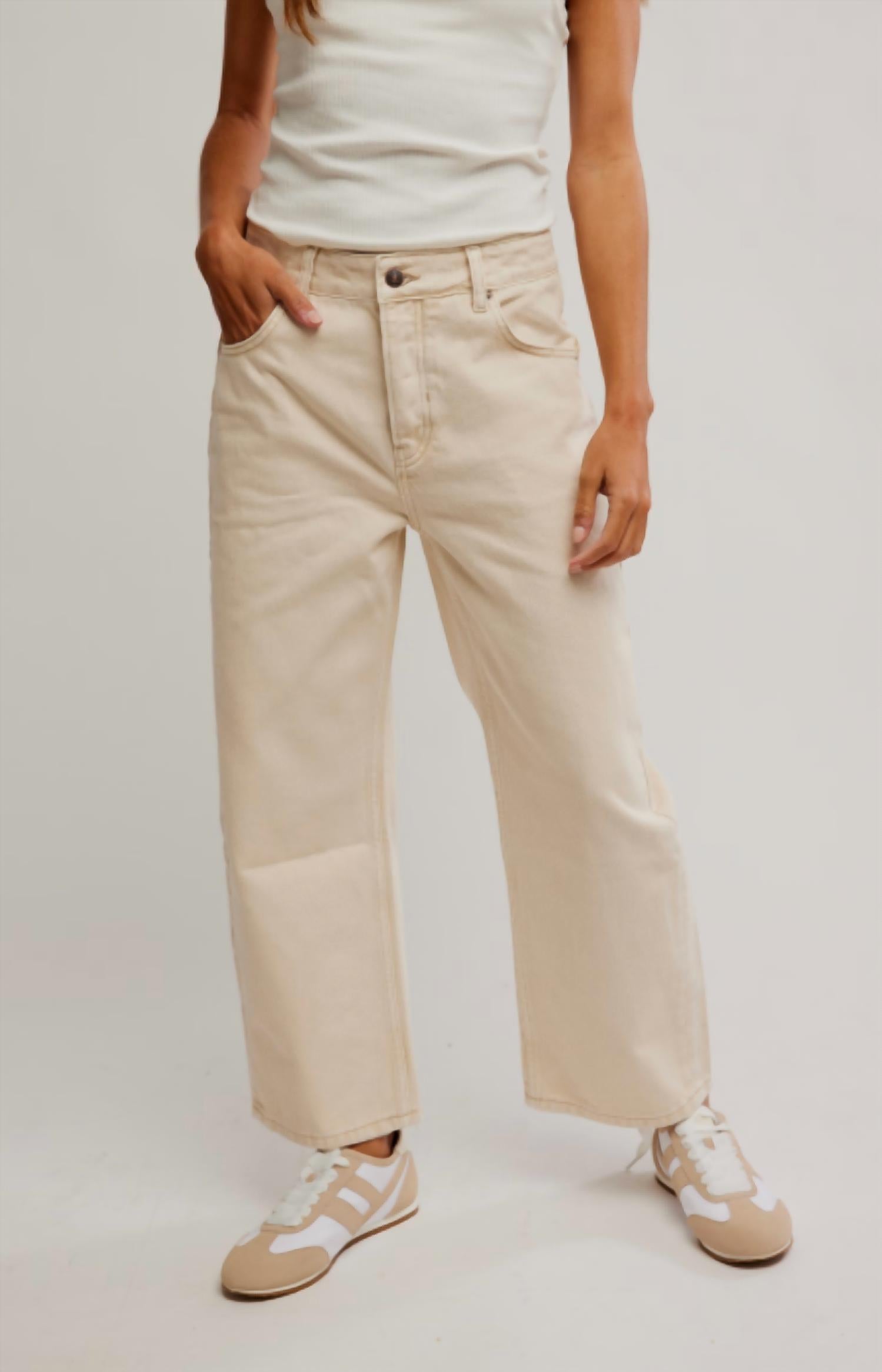 Free People - Deep Trance Boyfriend Jean