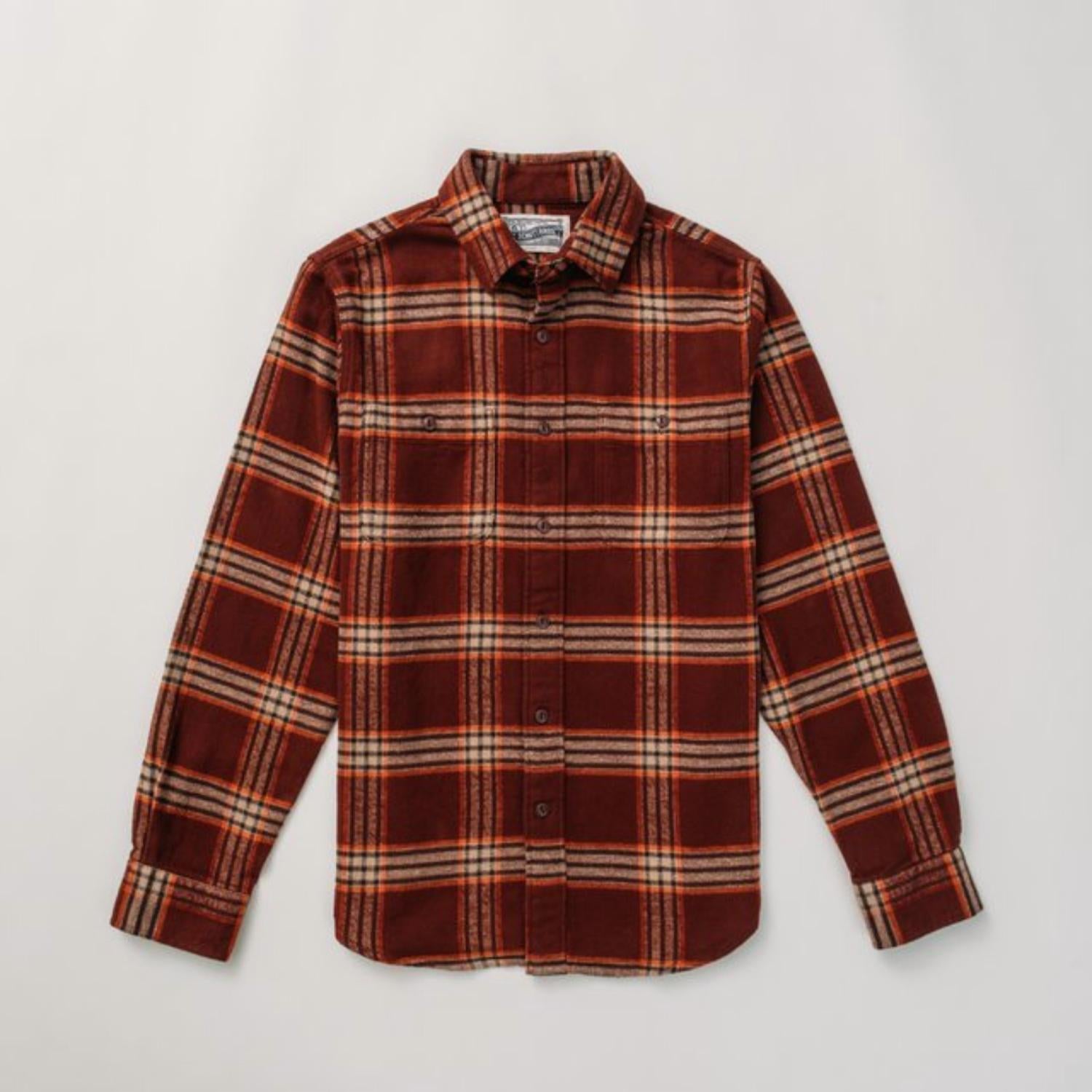Schott - Men Heavy Flannel Work Shirt