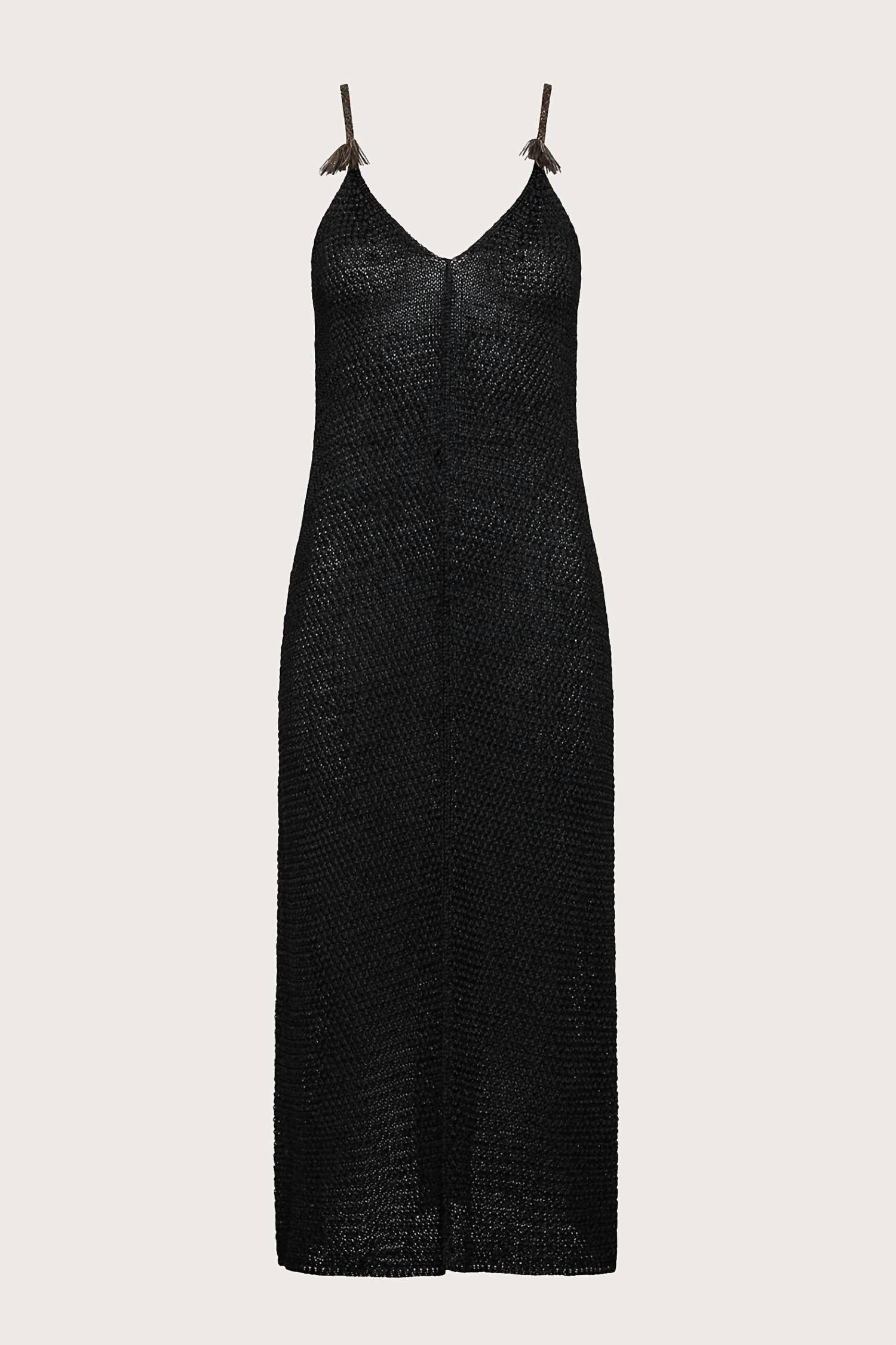 Seventy - SPAGHETTI STRAP V-NECK DRESS