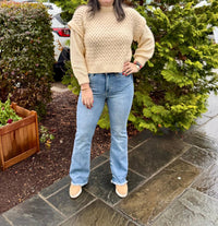 Kayla'S Armoire - Round Neck Knit Sweater