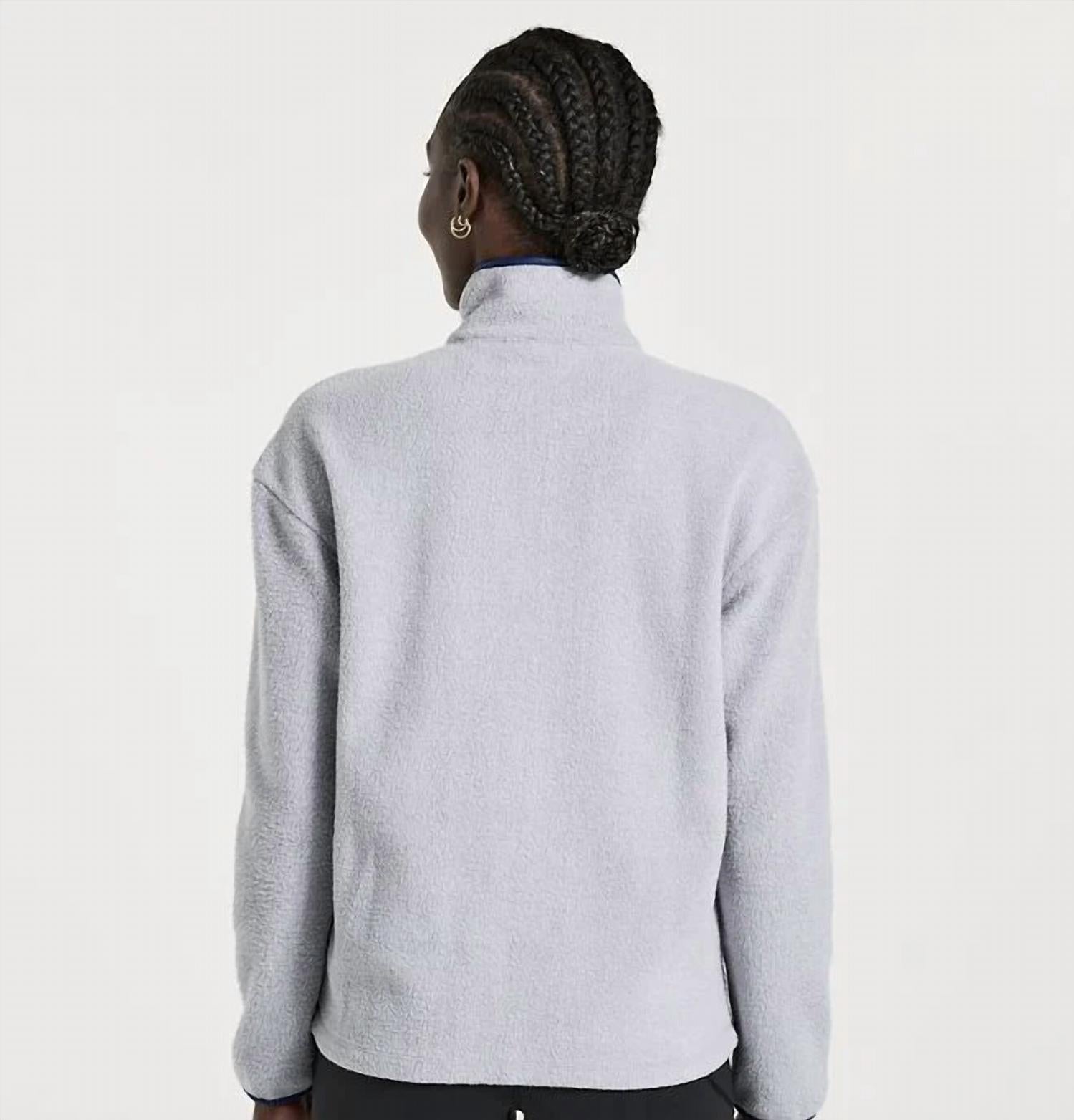 Saucony - Rested Sherpa 1/4 Zip Pullover