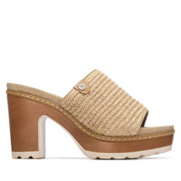 Xti Women's Pu Sandal in taupe - women's sandal - detail view