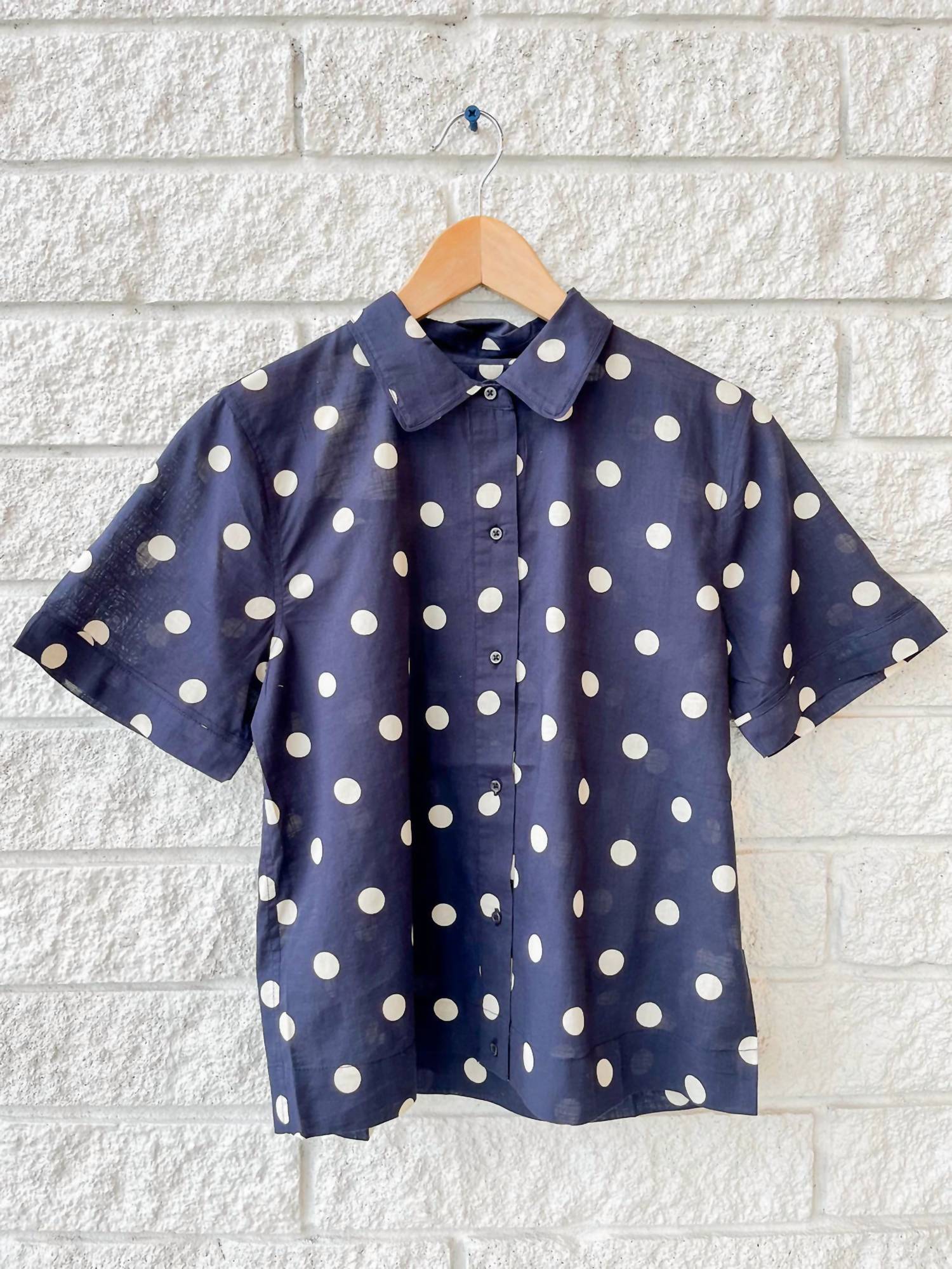 The Great. - Messenger Button Down Top