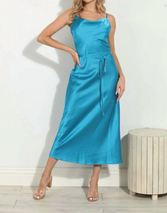 Veronica M - Satin Midi Dress