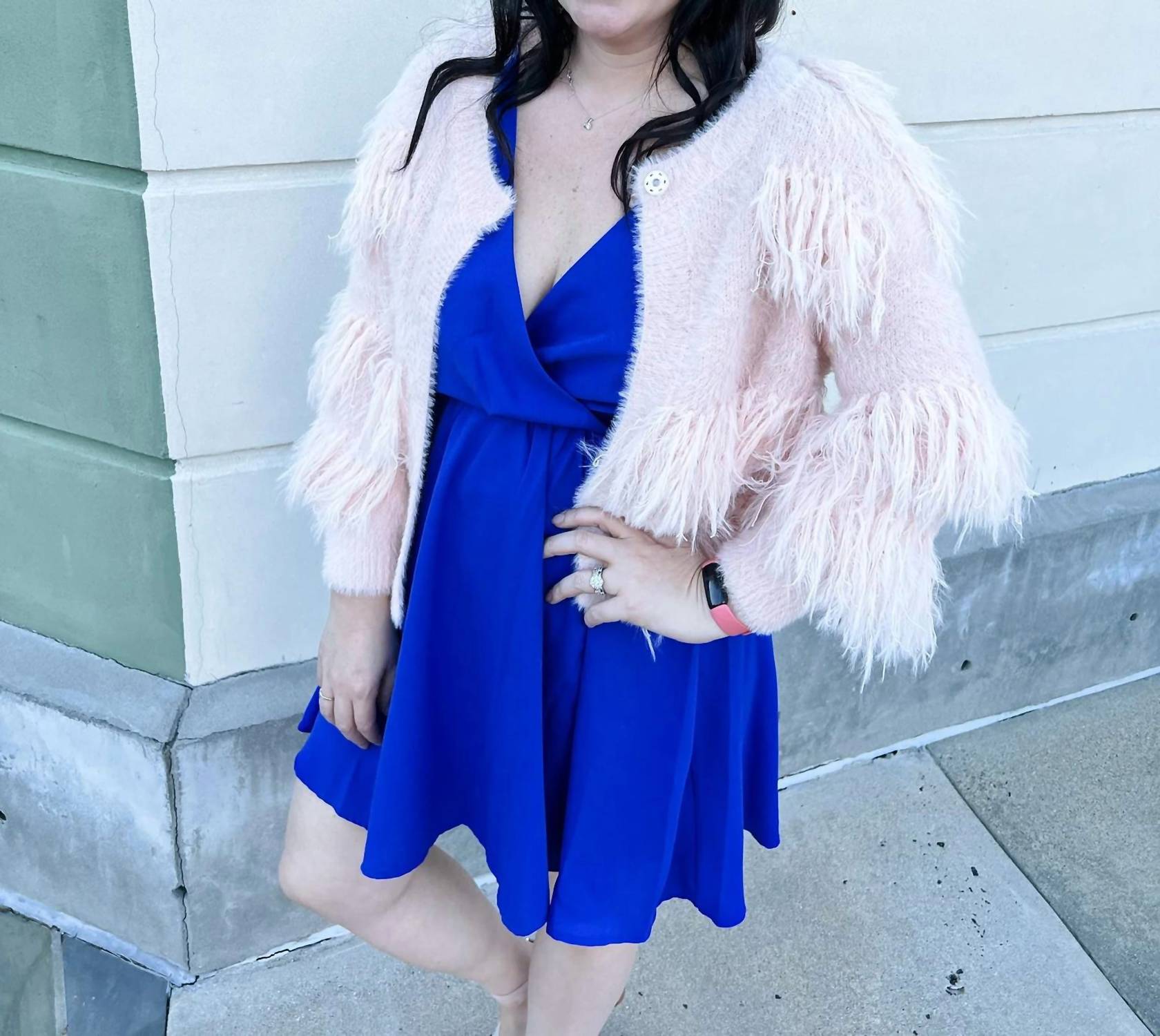 Entro - Short Open Back Dress