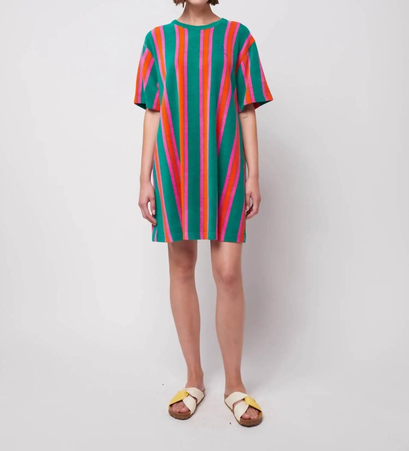 Bobo Choses - Stripe Terry Short Dress