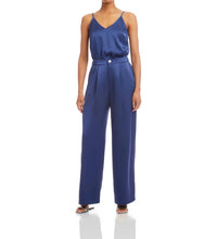 Fifteen Twenty Carys Satin Cami in deep blue - women's shirt