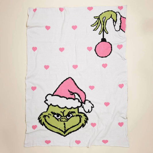 Wona Trading - Heart Grinch Blanket