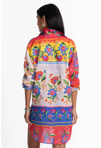 Johnny Was - Rumba Button Down Shirt Dress Plus