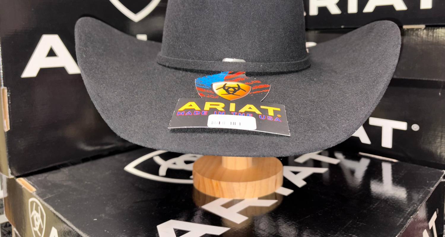 Ariat - Unisex - Fur Felt 6x Ranchers Crown Western Hat