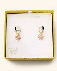 Kendra Scott - Women's Madison Daisy Drop Huggie Hoop Earrings