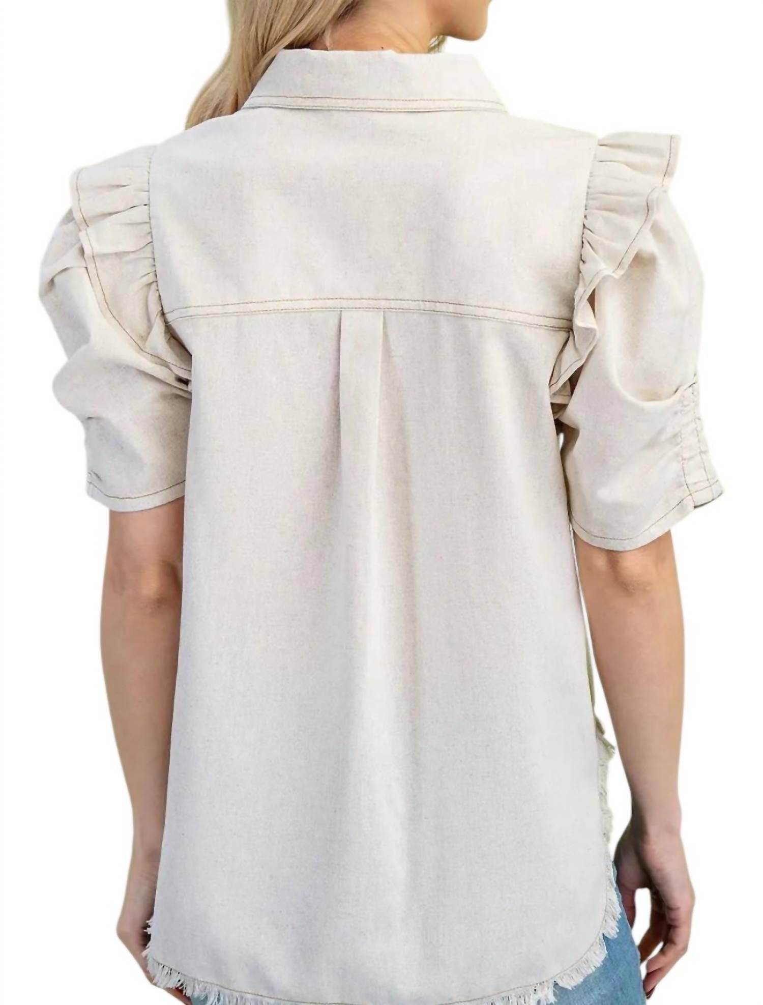 Gigio - Linen Button Up Shirt