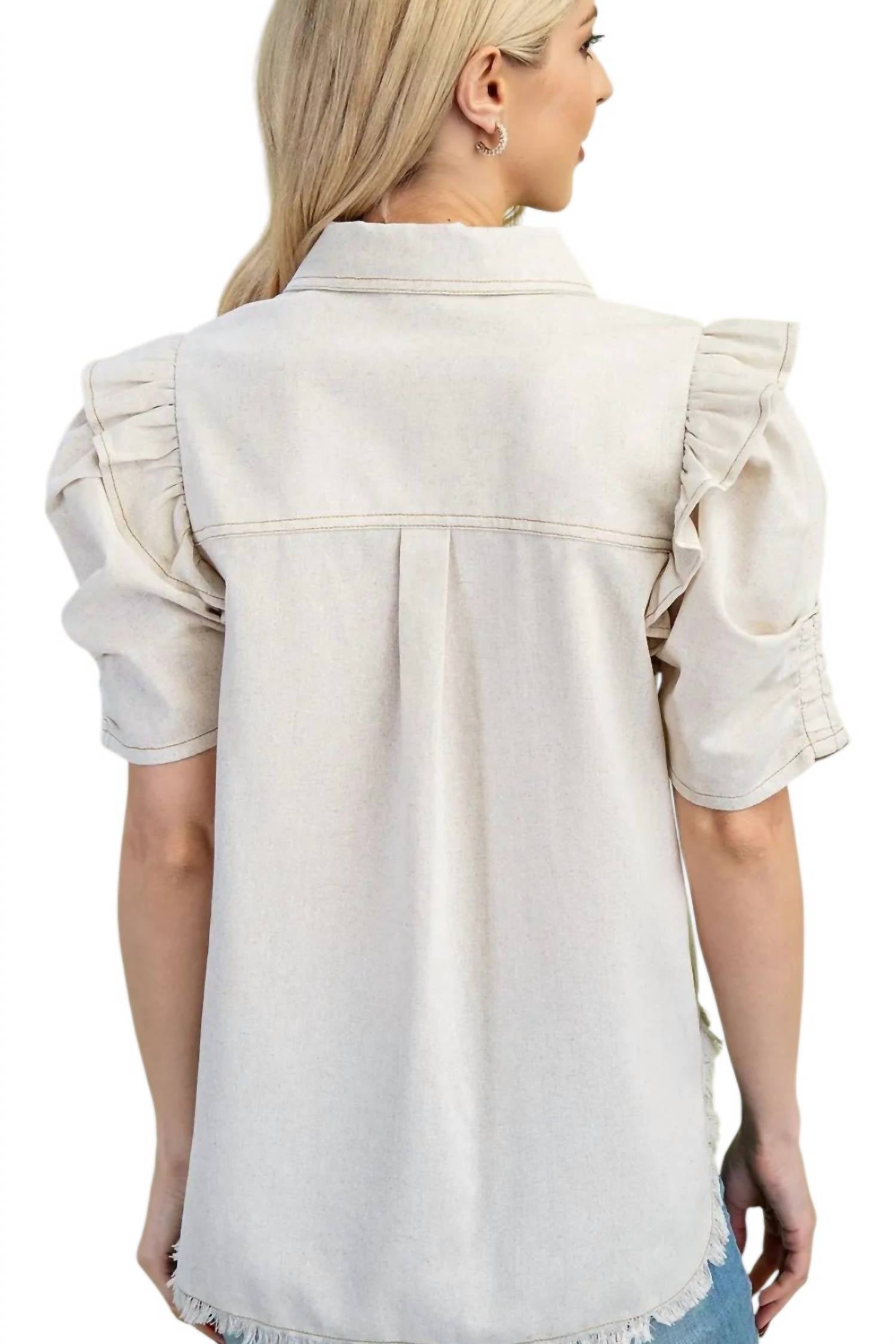 Gigio - Linen Button Up Shirt