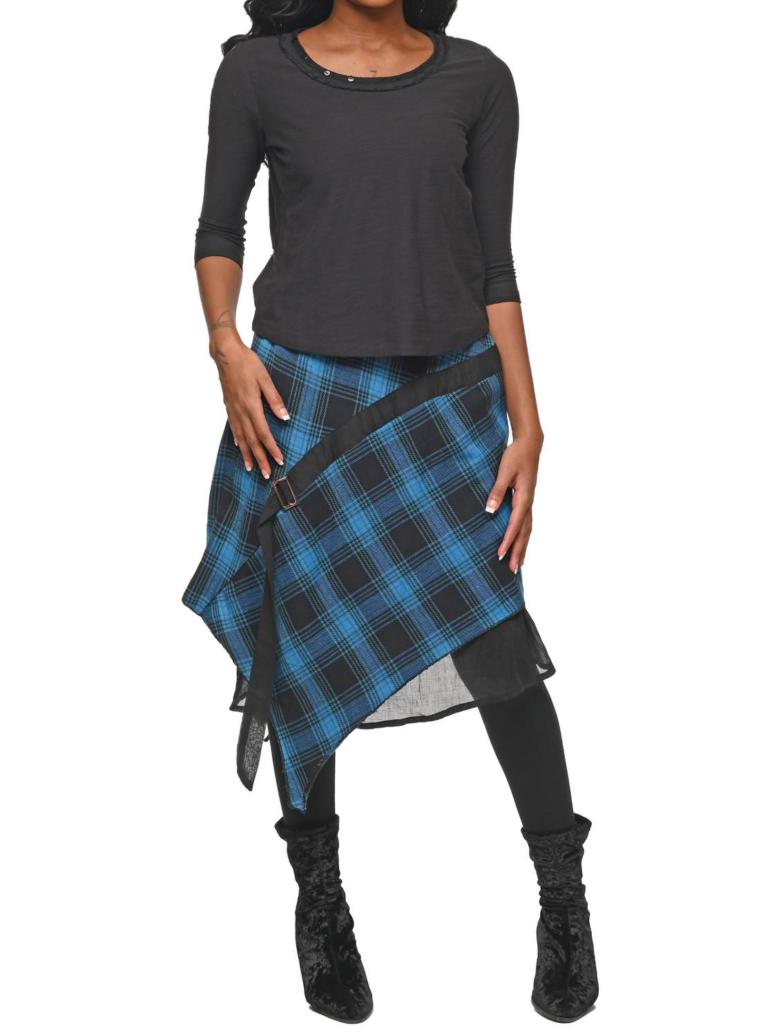 Tulip Clothing - Petra Midi Skirt