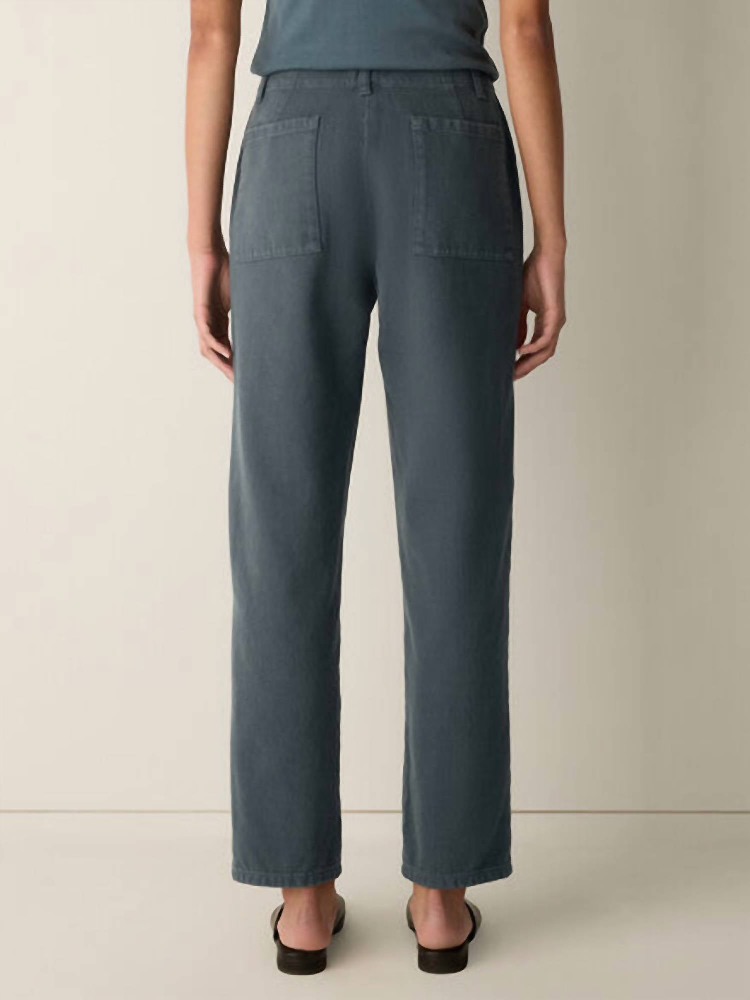Eileen Fisher - Utility Cotton Tapered Pant