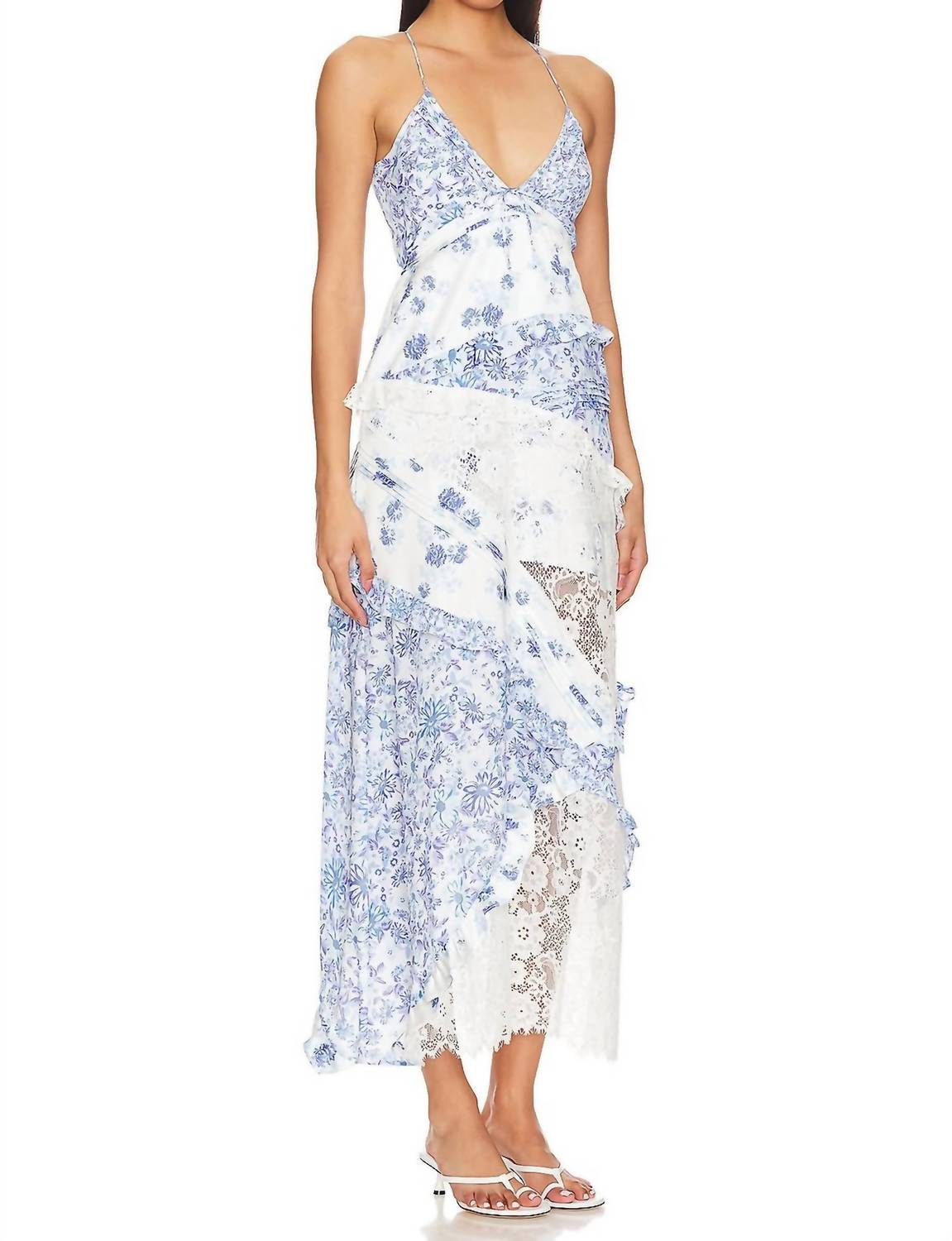 For Love & Lemons - Women's Rosalyn Maxi Dress