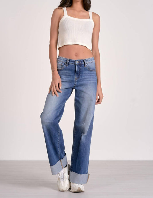 Elan - Cuffed Jeans