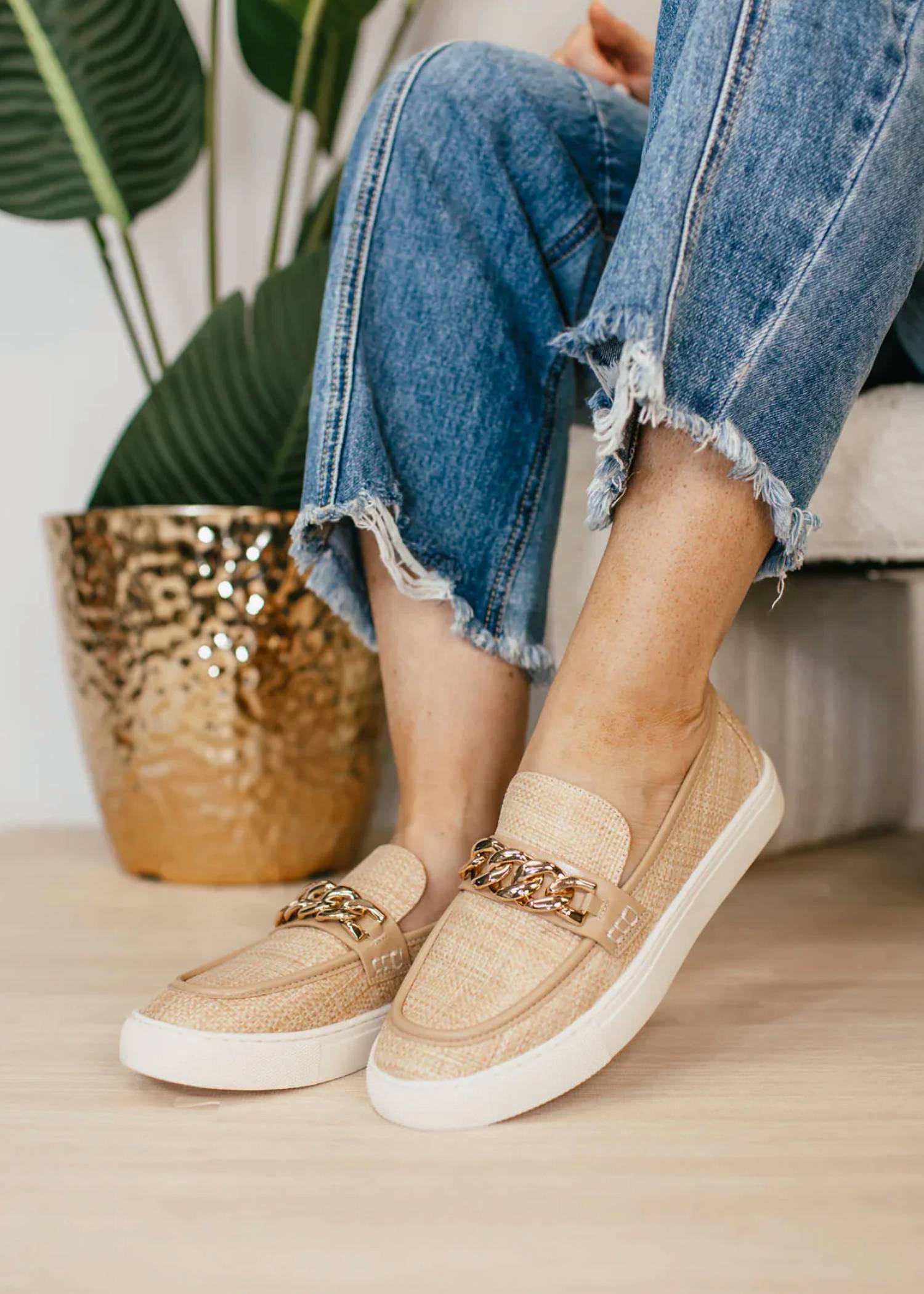 Corkys Footwear - Women's Raffia Chain Reaction Shoes