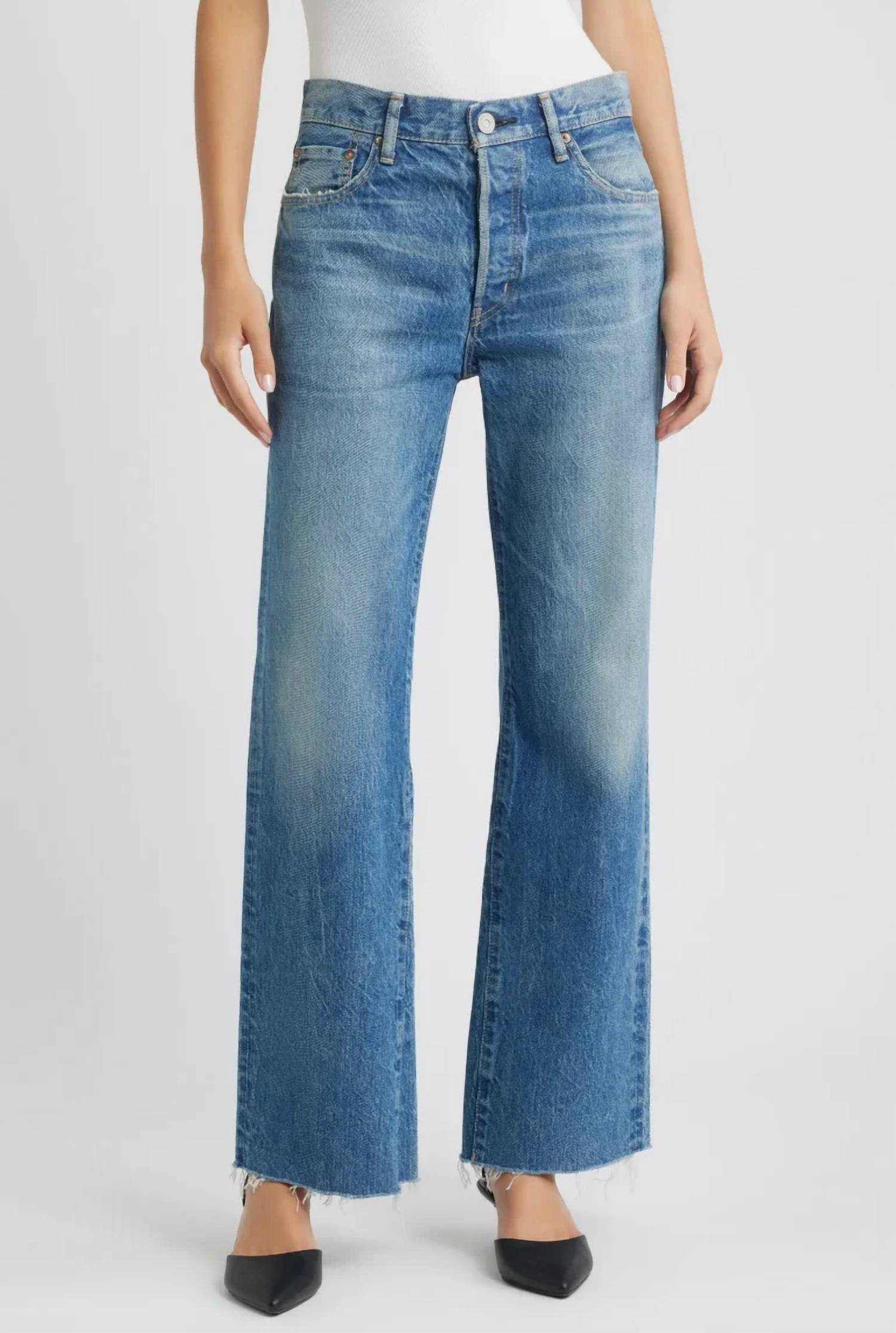 Moussy - Atlantis Remake Flare Denim Jeans