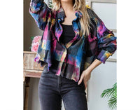 Oli & Hali - Dyed Buffalo Check Shirt