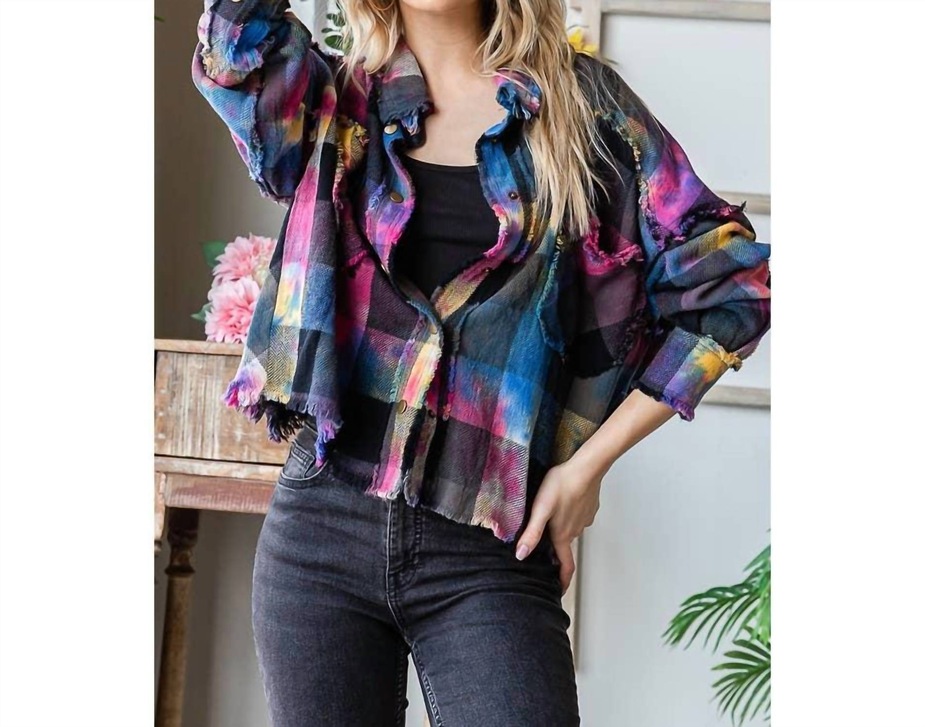 Oli & Hali - Dyed Buffalo Check Shirt